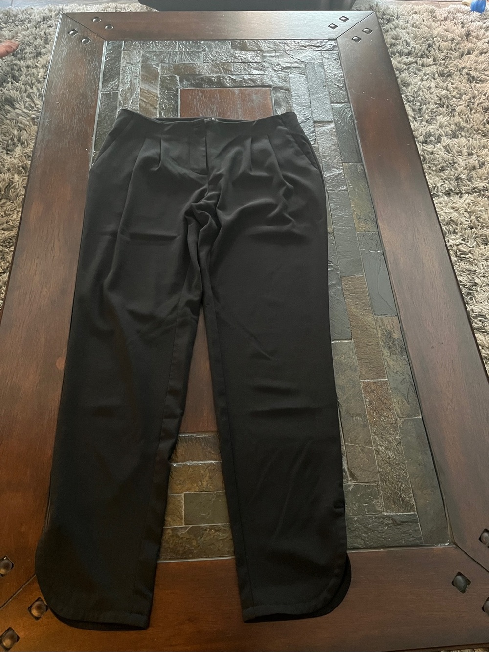 Victoria's Secret Black Cropped Pants